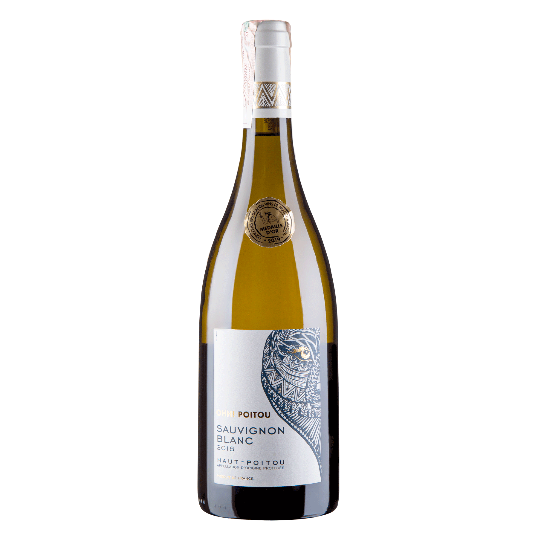 Вино Лашето О Пуату Совіньон Блан 12% біл сух 0,75л